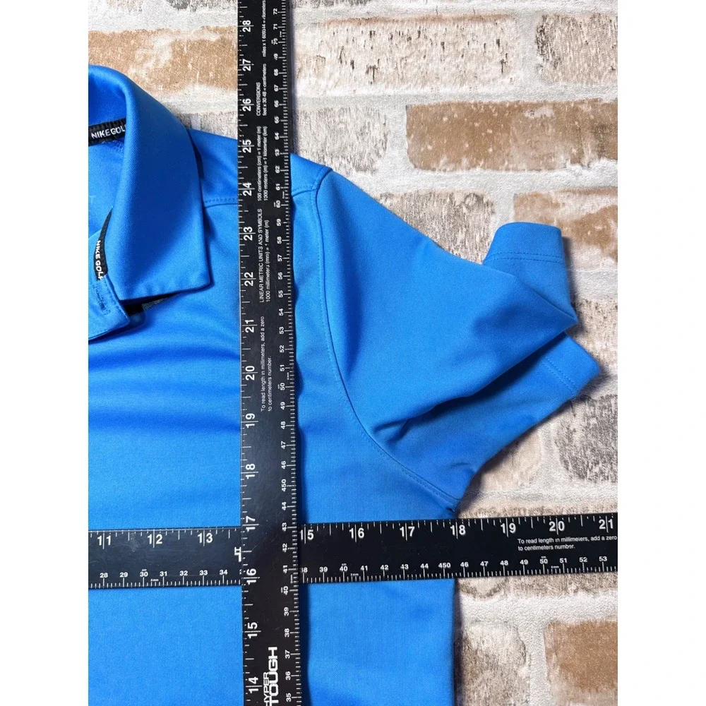 Nike Golf Dri-FIT Polo Shirt Womens XL Blue Short Sleeve‎ AA3334-406